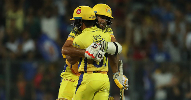 csk beat mi by a wicket