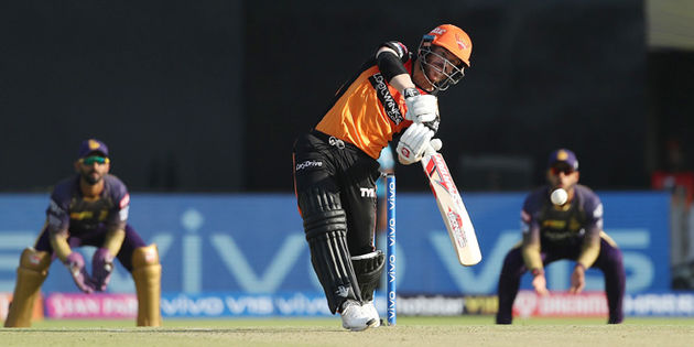 david warner vs kolkata knight riders