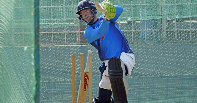 de villiers batting practice