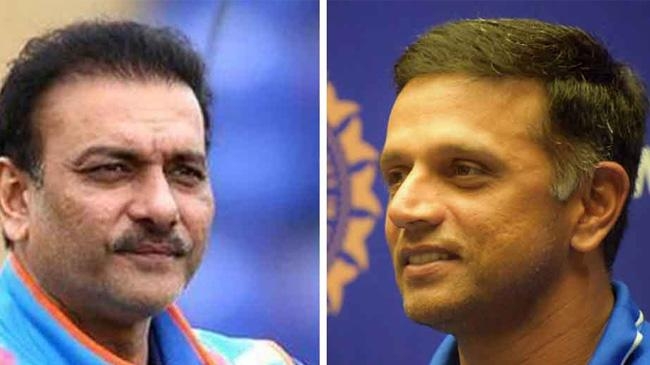 dravid and shastri