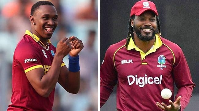 dwayne bravo chris gayle