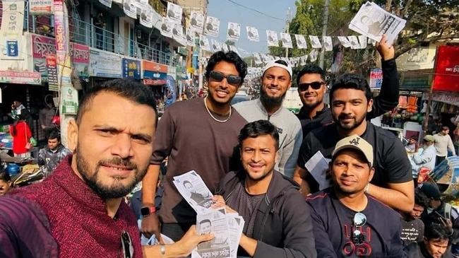 election mashrafe and shakib