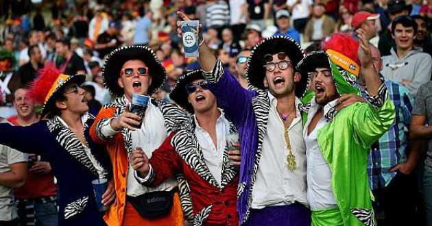 england supporters celebration