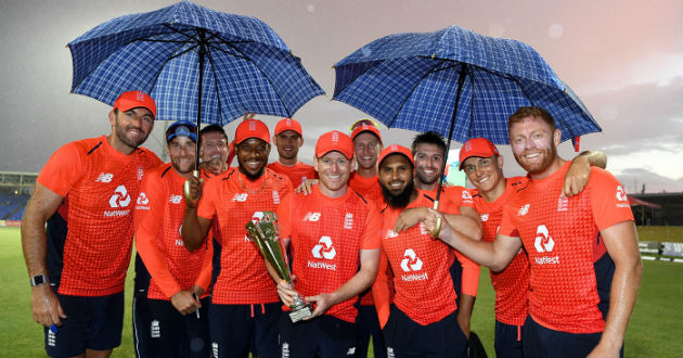 englands t 20 squad celebrate their 3 0 clean sweep