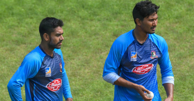 fazle rabbi during a practice session with national team