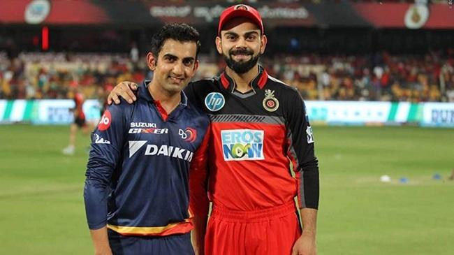 gambhir and kohli