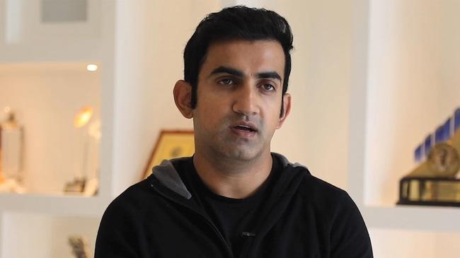 gautam gambhir sad