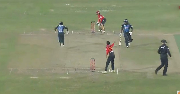 gayle mithun weird run out