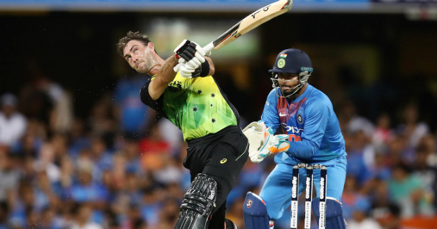 glenn maxwell australia vs india 1st t20