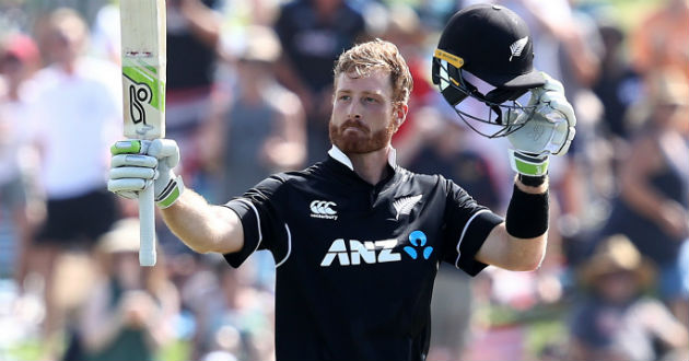 guptill brought up the first international hundred of 2019