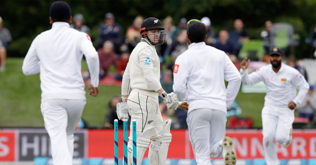 henry nicholls new zealand vs sri lanka 2nd test