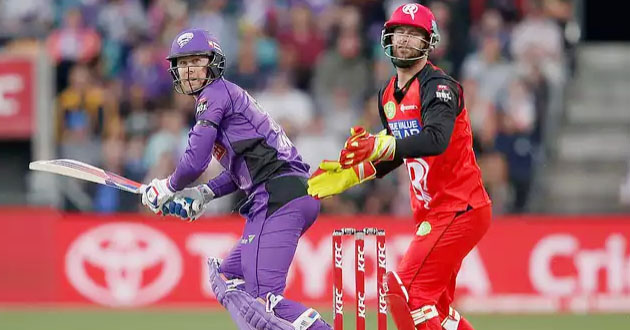 hobart hurricanes vs melbourne renegades