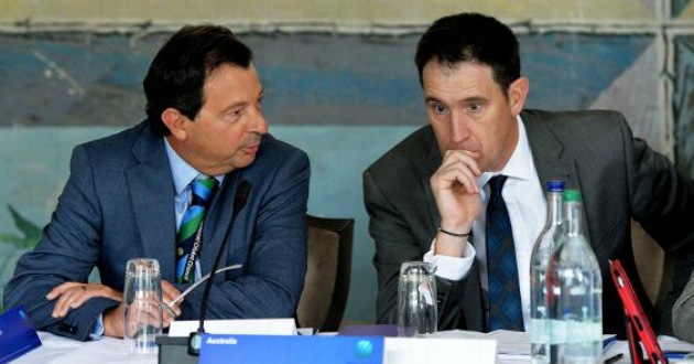 james sutherland ceo of cricket australia in icc meeting