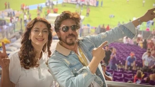 juhi chawla and shah rukh khan