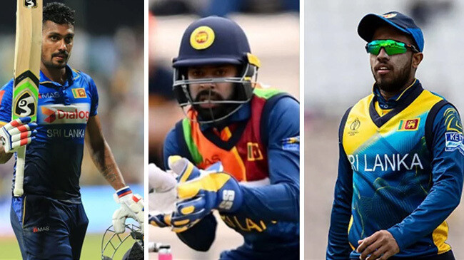 kusal mendis danushka gunathilaka and niroshan dickwella 1