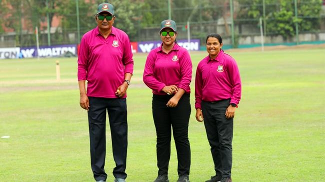 lady umpire in bangladesh cricket