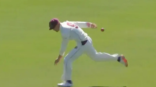 marnus labuschagne caught a controversial catch