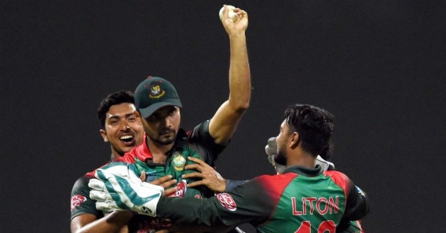 mashrafe after taking a blinder