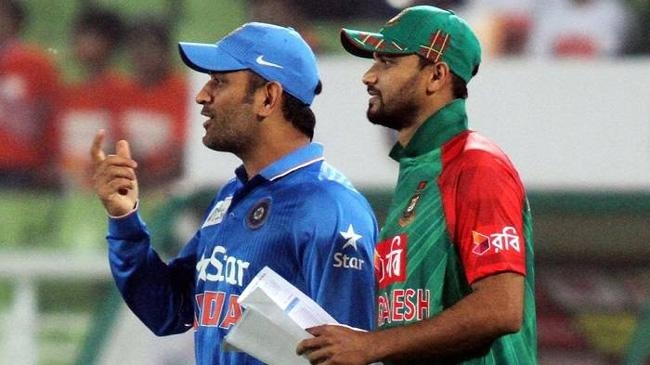 mashrafe and dhoni