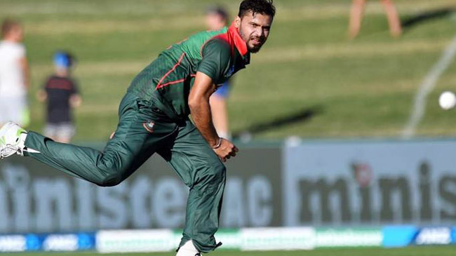 mashrafe bin mortaza injured