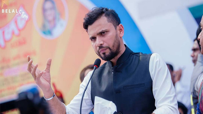 mashrafe in leadership