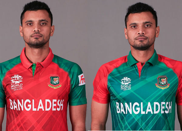 mashrafe wearing world t20 kits