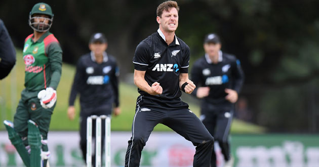 matt henry 2nd odi christchurch