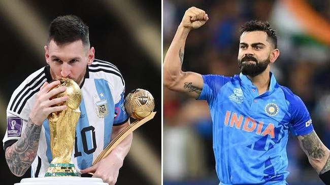 messi and kohli