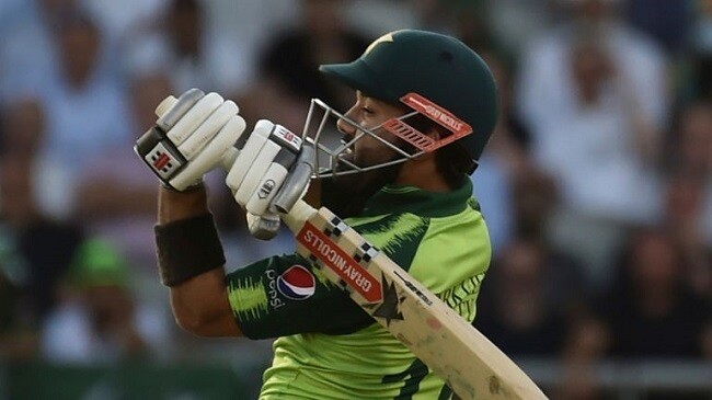 mohammad rizwan plays a shot