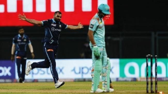 mohammed shami gujarat titans vs lucknow super giants ipl 2022