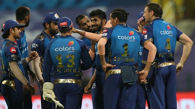 mumbai indians celebration 2020