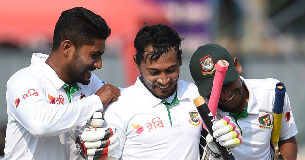 mushfiq after winning 100th test