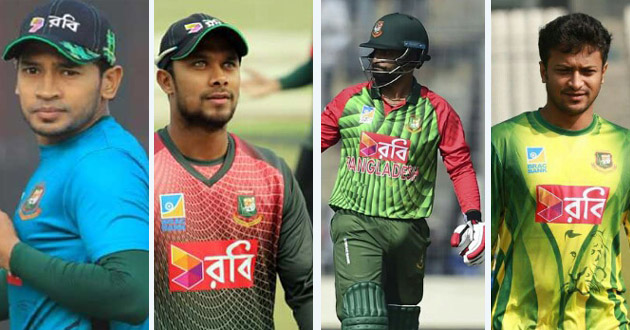 mushfiq sabbir tamim shakib