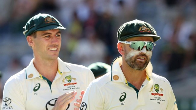 nathan lyon and pat cummins