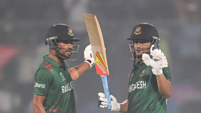 nazmul shanto and shakib al hasan