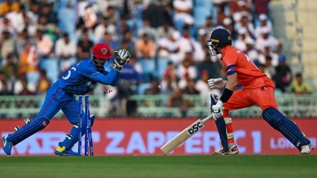 netherlands vs afghanistan innings