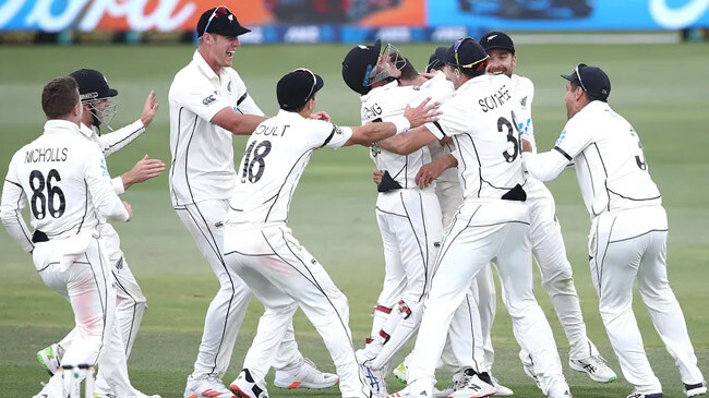 new zealand team after win test