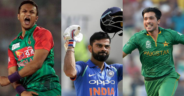 odi team if bangladesh india pakistan are a country