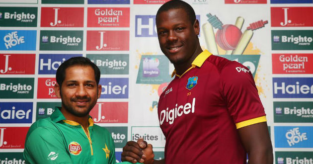 pakistan and west indies captains