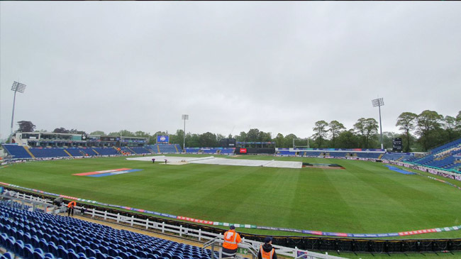 possibility of rain stadium