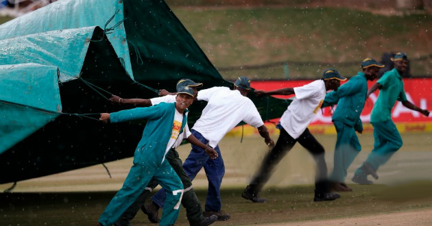 rain stopped play in south africa