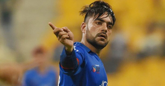 rashid khan created world record