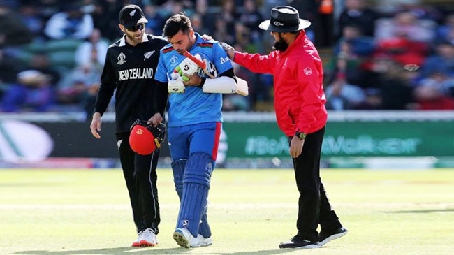 rashid khan injured world cup