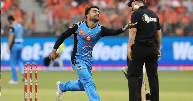 rashid khan vs melborn 