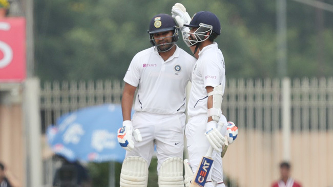 rohit sharma and ajinkya rahane