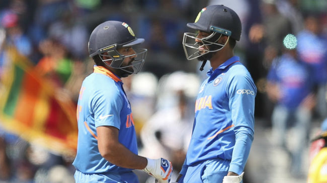 rohit sharma and rahul gave india a solid start