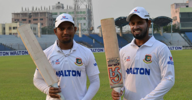 rony and abdul mazid while scoring 350 in opening