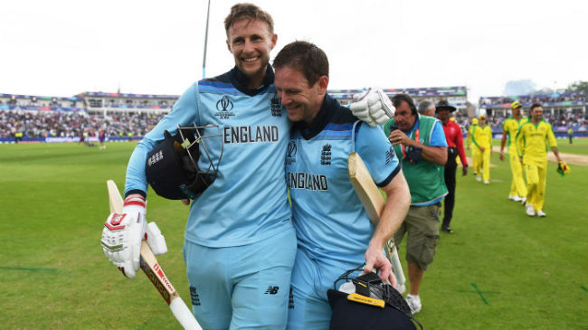 root and morgan are all smiles after a dominant victory