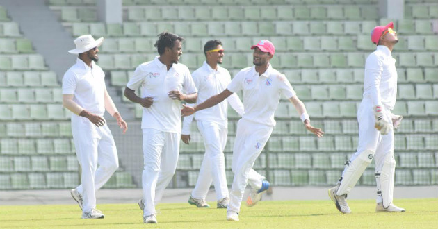 rubel hossain celebrating a wicket