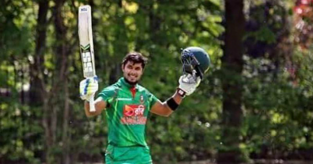 sabbir hits ton against ireland a